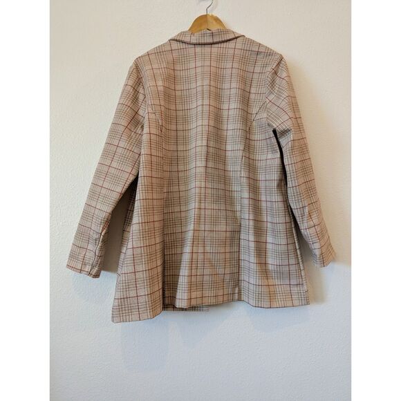 Liverpool Los Angeles Plaid Boyfriend Blazer Jacket  Sz 14 - Picture 7 of 8